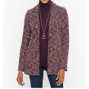 Talbots Burgundy Jacket